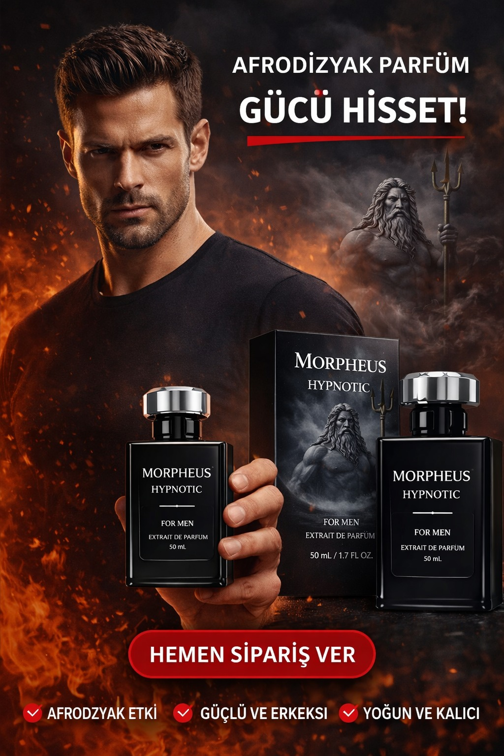 MORPHEUS HYPNOTIC - AFRODİZYAK ERKEK PARFÜM